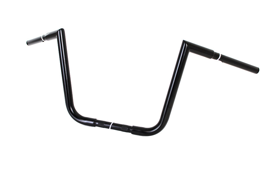 HARLEY 12 inch Ape Hanger Z Handlebar Black fits 1999-2013 FLTR,  1999-2018 FLHR,