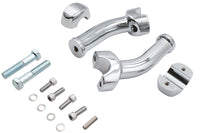 HARLEY 6 inch Curved Riser Kit Chrome Fits 0-  Custom, application