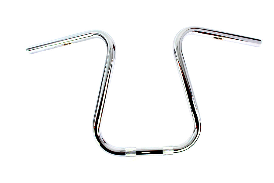 HARLEY Chrome 1 inch Loopy Handlebar with Indents fits 1982-UP XL,  1991-2017 FXD,  1975-1985 FX,  1975-1985 FX,