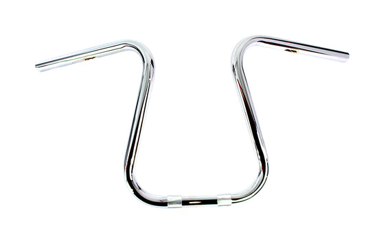 HARLEY Chrome 1 inch Loopy Handlebar with Indents fits 1982-UP XL,  1991-2017 FXD,  1975-1985 FX,  1975-1985 FX,