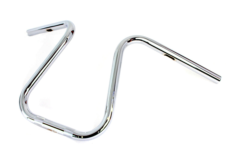 HARLEY Chrome 1 inch Loopy Handlebar with Indents fits 1982-UP XL,  1991-2017 FXD,  1975-1985 FX,  1975-1985 FX,