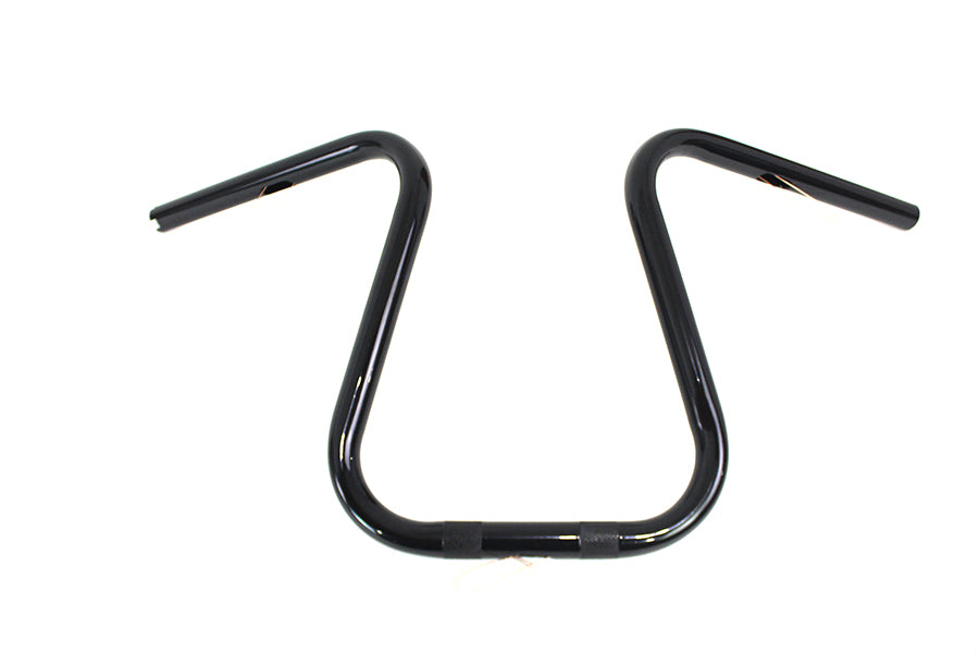 HARLEY Black 1 inch Loopy Handlebar with Indents fits 1982-UP XL,  1991-2017 FXD,  1975-1985 FX,  1975-1985 FX,