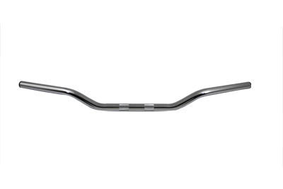 HARLEY Chrome 3 inch Drag Handlebars without Indents fits 1974-1981 FL,  1974-1981 FX,  1974-1981 XL,