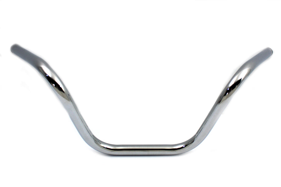 HARLEY 8 inch Buckhorn Handlebar without Indents fits 1974-1981 FL,  1974-1981 FX,  1974-1981 XL,