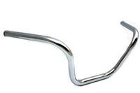 HARLEY 8 inch Buckhorn Handlebar without Indents fits 1974-1981 FL,  1974-1981 FX,  1974-1981 XL,