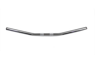 HARLEY Chrome Drag Handlebar with Indents fits 1982-1984 FL,  1982-1984 FX,  1982-UP XL,  1986-2017 FLST,  1984-2017 FXST,  1982-1994 FXR,  1982-1994 FXR,  1991-2017 FXD,  1982-2007 FLT,  1982-2007 FLT,