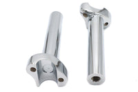 HARLEY Chrome 6 inch Riser Set Fits 0-  Custom, application for 1 handlebar"