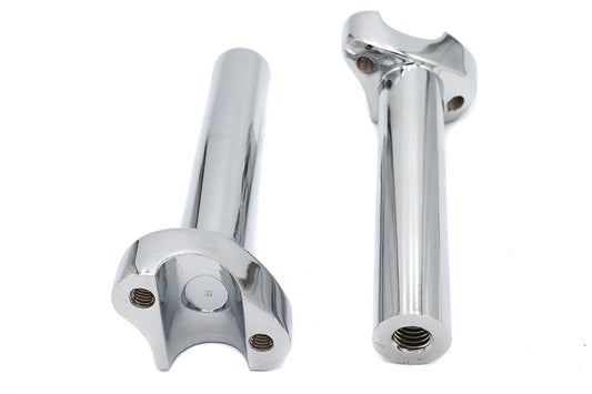 HARLEY Chrome 6 inch Riser Set Fits 0-  Custom, application for 1 handlebar"