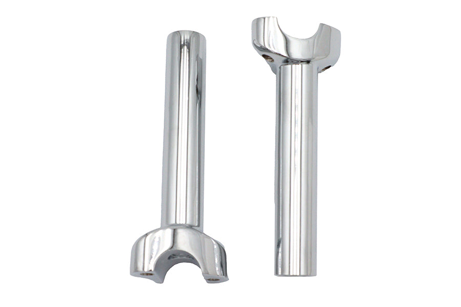 HARLEY Chrome 6 inch Riser Set Fits 0-  Custom, application for 1 handlebar"