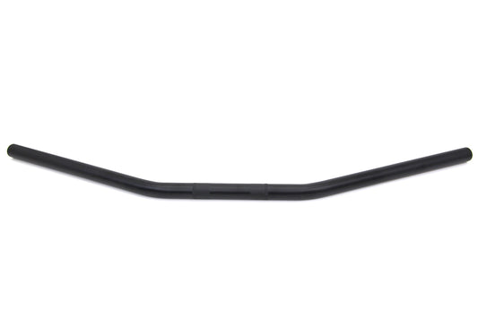 HARLEY Black Drag handlebar with Indents fits 1982-1984 FL,  1982-1984 FX,  1982-UP XL,  1986-2017 FLST,  1984-2017 FXST,  1982-1994 FXR,  1982-1994 FXR,  1991-2017 FXD,  1982-2007 FLT,  1982-2007 FLT,