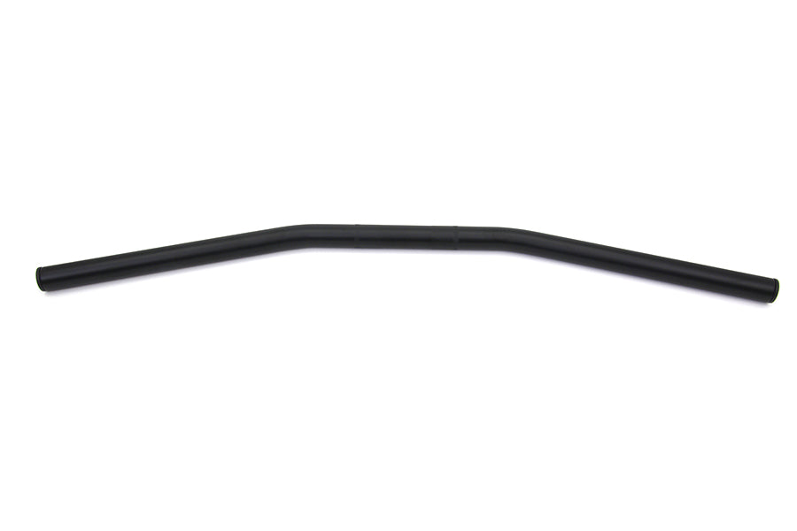 HARLEY Black 1 inch Drag Handlebar without Indents fits 1974-1981 FL,  1974-1981 FX,  1974-1981 XL,