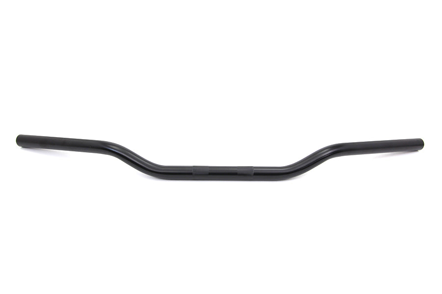 HARLEY Black 3 inch Drag Handlebars without Indents fits 1974-1981 FL,  1974-1981 FX,  1974-1981 XL,