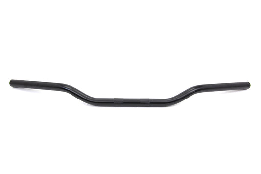 HARLEY Black 3 inch Drag Handlebars without Indents fits 1974-1981 FL,  1974-1981 FX,  1974-1981 XL,