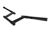HARLEY 6 inch Z-Bar Racing Handlebar with Indents Black Fits 1982-1984 FL,   1982-1984 FX,   1982-UP
