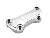 HARLEY Chrome Smooth Handlebar Clamp Cover Fits 1999-UP FL,   1999-UP FX,