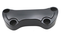 HARLEY Black Smooth Handlebar Clamp Cover Fits 1999-UP FL,   1999-UP FX,