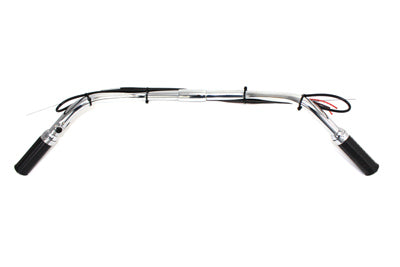 HARLEY 4 inch Chrome Handlebar Assembly fits 1949-1953 FL,