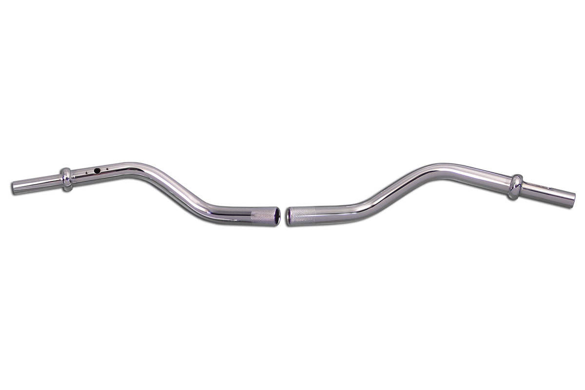 HARLEY 3-1/2 inch Replica Glide Buckhorn Handlebar without Indents fits 1960-1964 FL,