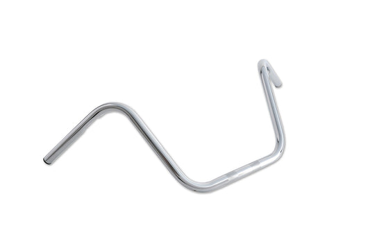 HARLEY 12 inch Ape Hanger Handlebars with Indents Chrome fits 1982-1984 FL,  1982-1984 FX,  1982-UP XL,  1986-2017 FLST,  1984-2017 FXST,  1982-1994 FXR,  1982-1994 FXR,  1991-2017 FXD,  1982-2007 FLT,  1982-2007 FLT,