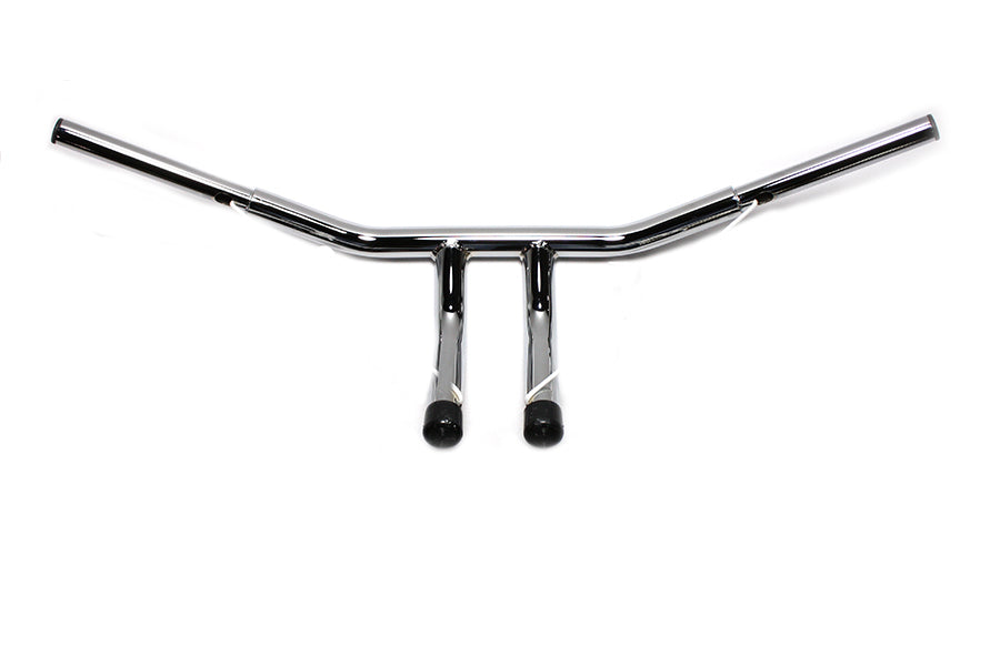 HARLEY 8-1/2 inch Buffalo 'T' Handlebar with Indents fits 1974-1981 FL,  1974-1981 FX,  1974-1981 XL,