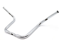 HARLEY 12-1/2 inch Buffalo Ape Hanger Handlebar with Indents Chrome Fits 1982-1984 FL,   1982-1984 F