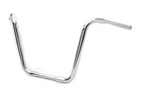 HARLEY 16 inch Buffalo Ape Hanger Handlebar with Indents Chrome fits 1982-1984 FL,  1982-1984 FX,  1982-UP XL,  1986-2017 FLST,  1984-2017 FXST,  1982-1994 FXR,  1982-1994 FXR,  1991-2017 FXD,  1982-2007 FLT,  1982-2007 FLT,