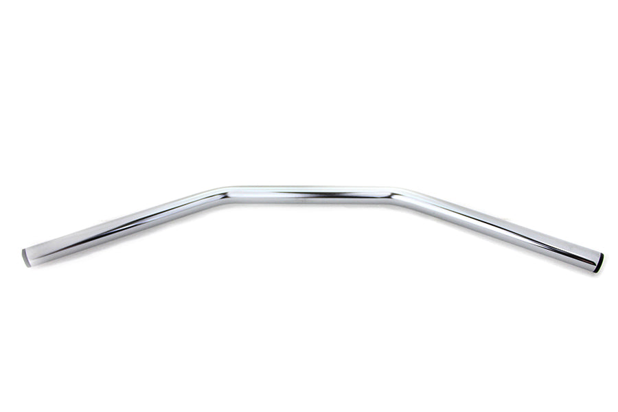 HARLEY Flat Drag Handlebar without Indents Chrome fits 1974-1981 FL,  1974-1981 FX,  1974-1981 XL,