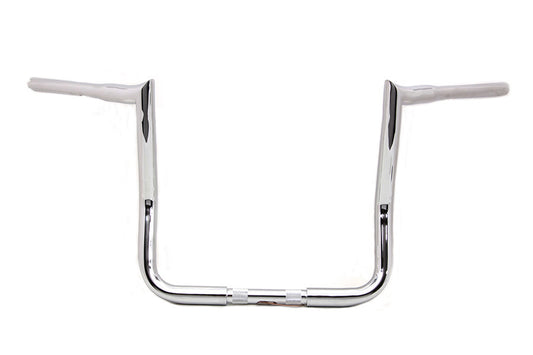 HARLEY 15 inch Ape Handlebar without Indents Chrome fits 2007-2015 FLT,