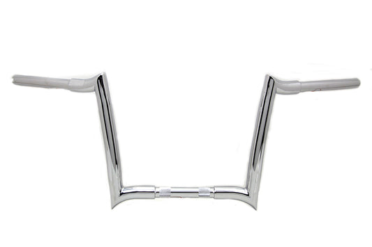 HARLEY 12 inch Ape Handlebar without Indents Chrome fits 2008-2013 FLT,