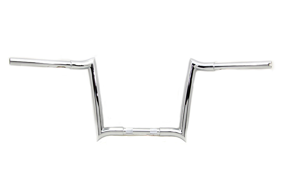 HARLEY 12 inch Ape Handlebar without Indents Chrome fits 2008-2013 FLT,