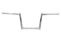 HARLEY 12 inch Ape Handlebar without Indents Chrome fits 2008-2013 FLT,