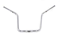 HARLEY 18 inch Rhino Ape Hanger Handlebar with Indents Chrome fits 0-  Custom,