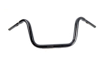 HARLEY 10 inch Mini Ape Hanger Handlebar with Indents Black fits 0-  Custom,