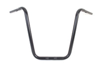 HARLEY 19-1/2 inch Rhino Ape Hanger Handlebar with Indents Black fits 0-  Custom,