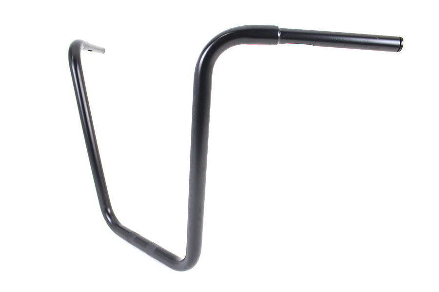 HARLEY 19-1/2 inch Rhino Ape Hanger Handlebar with Indents Black fits 0-  Custom,