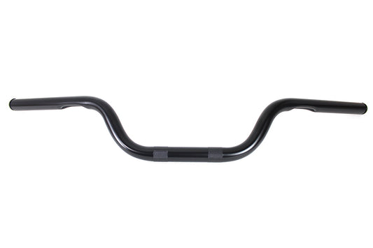 HARLEY 1 inch Super Bar Handlebar with Indents Black Fits 1982-1984 FL,   1982-1984 FX,   1982-UP XL