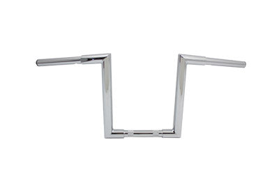 HARLEY 11 inch Fatty 'Z' Bar Handlebar without Indents Chrome fits 1974-1981 FL,  1974-1981 FX,  1974-1981 XL,