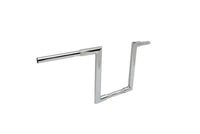 HARLEY 11 inch Fatty 'Z' Bar Handlebar without Indents Chrome fits 1974-1981 FL,  1974-1981 FX,  1974-1981 XL,