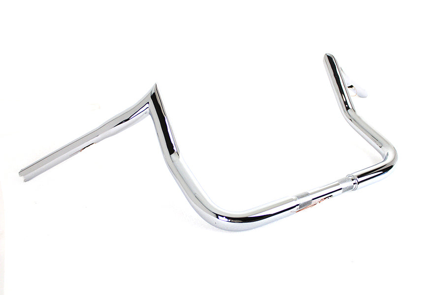 HARLEY 12 inch Handlebar without Indents Chrome fits 2007-2015 FLT,