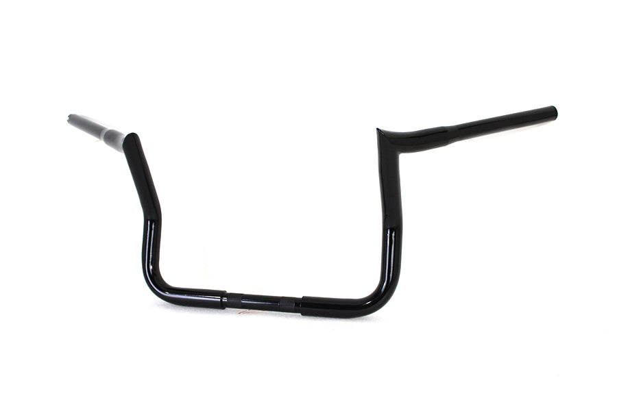 HARLEY Black 12 inch Handlebar without Indents fits 2007-2015 FLT,