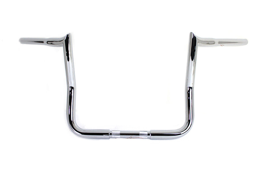 HARLEY 14 inch Handlebar without Indents Chrome fits 2007-2015 FLT,