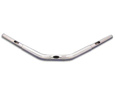 HARLEY 5-1/2 inch Drag Replica Handlebar with Indents Chrome fits 0-  Custom,