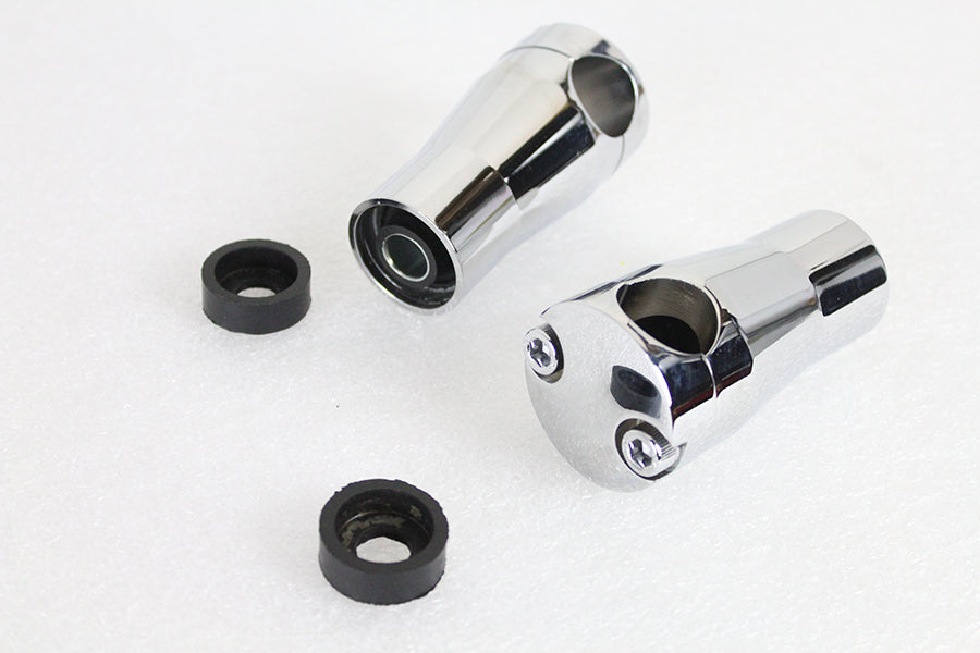 HARLEY Glide Riser Stem Set Chrome Fits 1949-1959 FL,