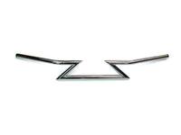 HARLEY Chrome 4 inch Z Handlebars without Indents Fits 0-  All,