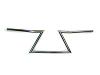 HARLEY 8 inch Z Handlebars Chrome without Indents Fits 0-  All,