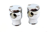 HARLEY 2 inch Glide Riser Set Chrome Fits 0-  Custom, application