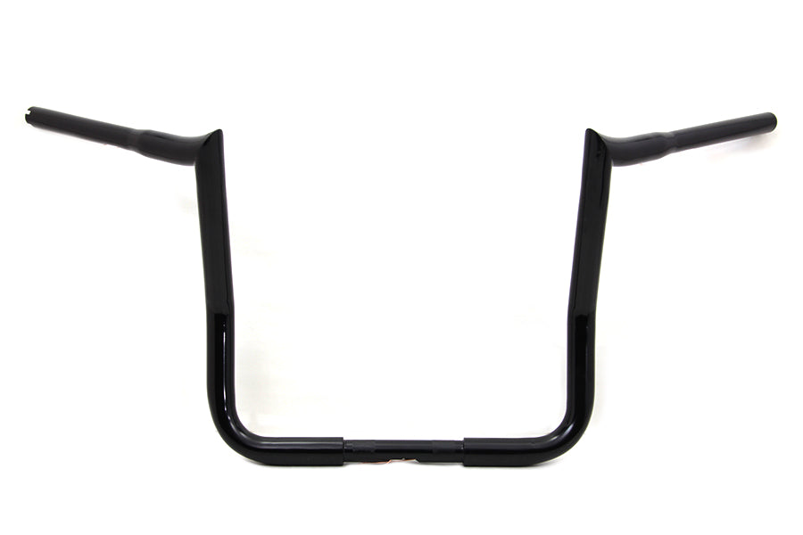 HARLEY 15 inch Ape Handlebar without Indents Black fits 2007-2015 FLT,