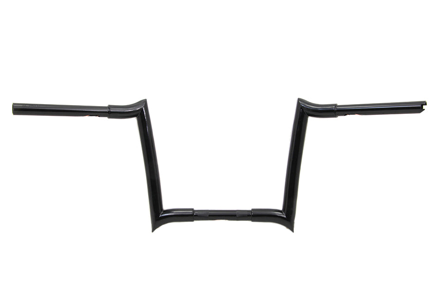 HARLEY 12 inch Ape Handlebar without Indents Black fits 2008-2013 FLT,