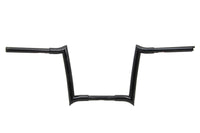 HARLEY 12 inch Ape Handlebar without Indents Black fits 2008-2013 FLT,