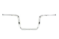 HARLEY 12 inch Bagger Handlebar with Indents fits 1980-2007 FLT,  1980-2007 FLT,